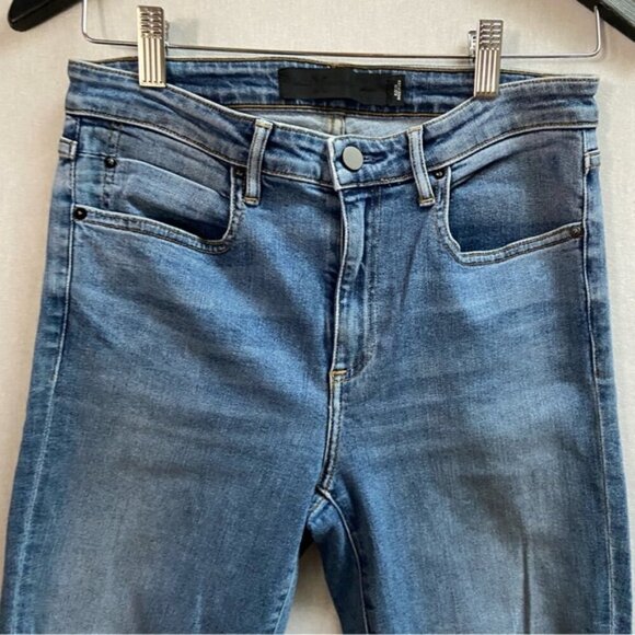 Denim x Alexander Wang Whip High Wasted Skinny Jeans - Size 28 - Picture 5 of 12
